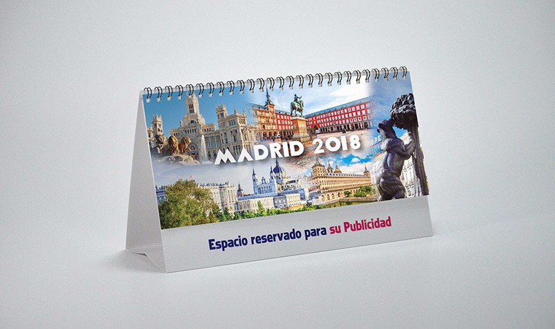 Portada calendario motivos Madrid