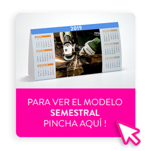 calendario semestral de sobremesa