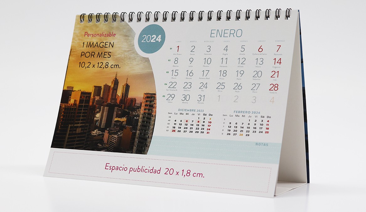 Interior calendario Premium 2115
