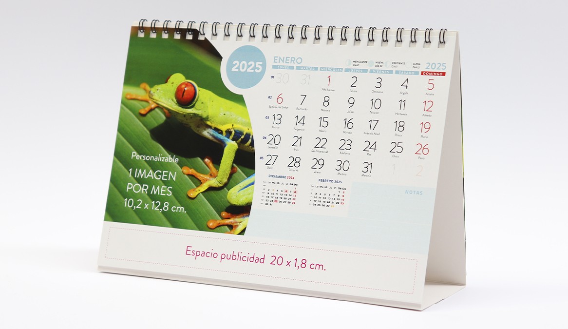 Interior calendario Premium 2115