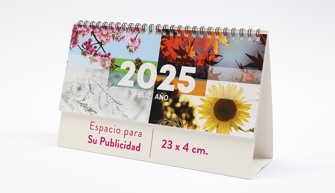 Calendario sobremesa Asesoria portada