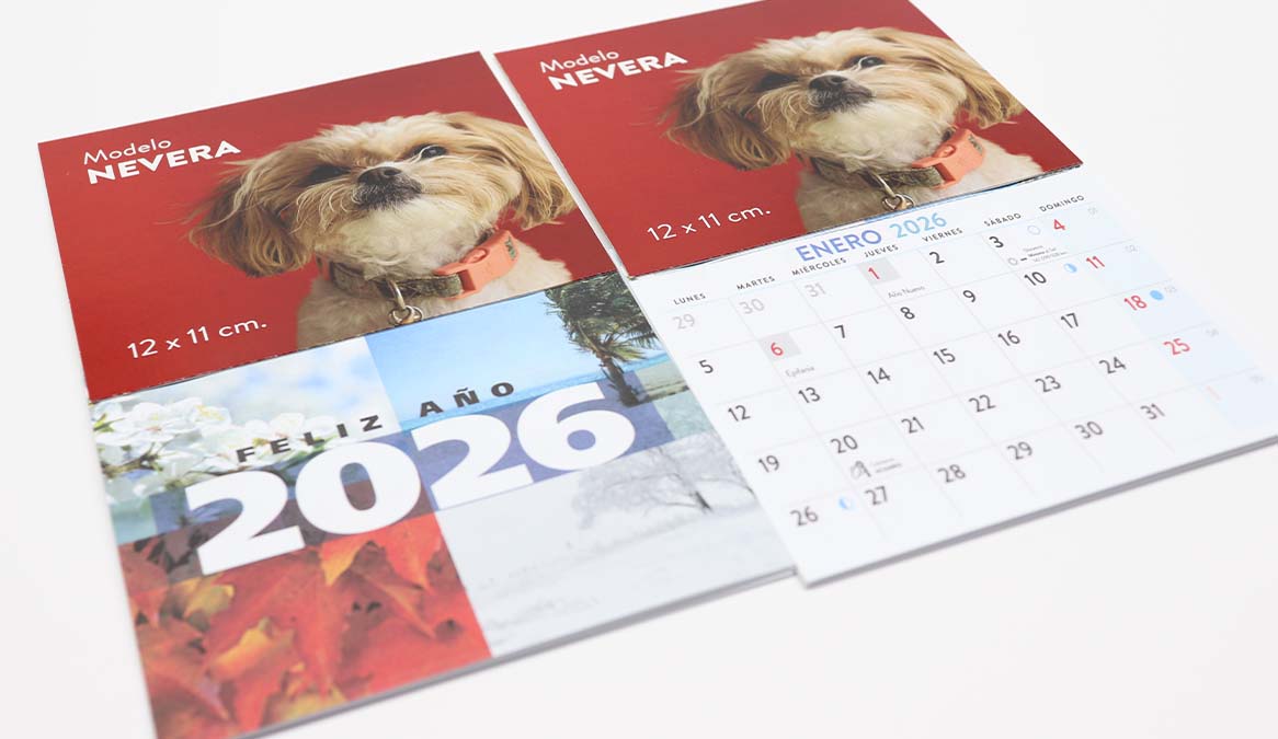 Calendario personalizado de nevera